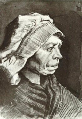 Ritratto di una donna (Testa di contadina con il cofano)