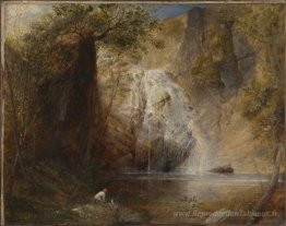 Le cascate, Pistillo Mawddach, Galles del nord 1836