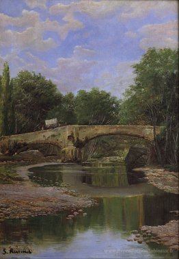 Ponte su un fiume