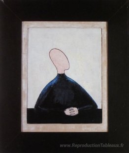 Seduta Figura con le mani giunte