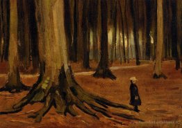 Girl in the Woods