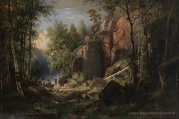 Veduta di Valaam Island. Kukko