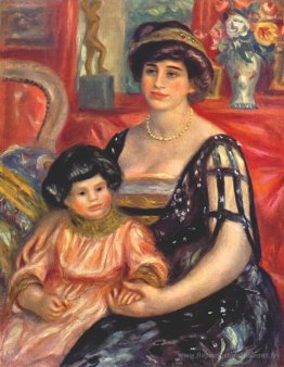 Ritratto di Madame Duberville con suo figlio Henri