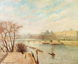 Il Louvre, Inverno Luce solare, Mattina, seconda versione