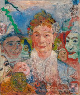 Old Woman con maschere (Teatro delle maschere)