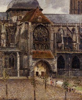 Portale della chiesa abbaziale di Saint Laurent