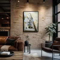 Apparizione del volto di Afrodite di Cnido in un paesaggio — Loft moderno