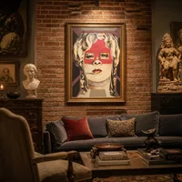 Volto di Mae West che può essere utilizzato come un appartamento — Casa del collezionista
