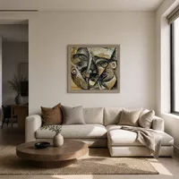 Dinamismo di testa di un uomo — Residenza contemporanea