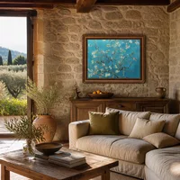 Filiali con Mandorlo in Fiore — Villa italiana