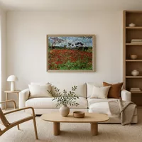 Campo con papaveri — Casa scandinava
