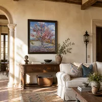Peach Tree in Bloom (in memoria di Mauve) — Villa italiana