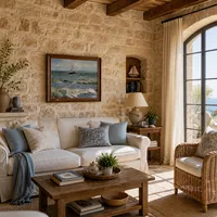 Vista sul mare a Saintes-Maries — Casa mediterranea