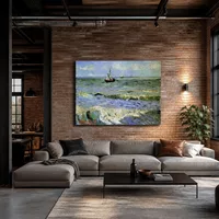 Vista sul mare a Saintes-Maries — Loft moderno