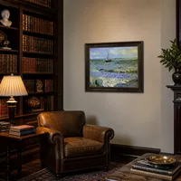 Vista sul mare a Saintes-Maries — Biblioteca classica