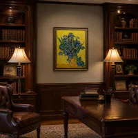 Natura morta con iris — Biblioteca classica