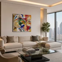 Dipingere con centro verde — Attico di lusso