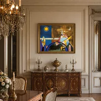Immagine XVI, il grande cancello di Kiev. Palco allestito per le — Sala da pranzo del castello