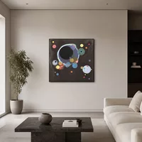 Diversi circoli — Galleria minimalista