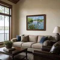 A Long Island Lake — Casa sul lago