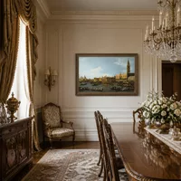 Il Bucintoro, Venezia — Sala da pranzo del castello