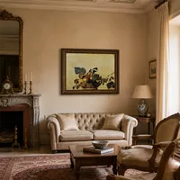 Canestro di frutta — Villa italiana