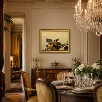 Canestro di frutta — Sala da pranzo del castello