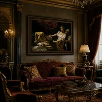 Giuditta Decollazione Oloferne — Salone barocco