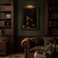 San Francesco in meditazione — Biblioteca classica