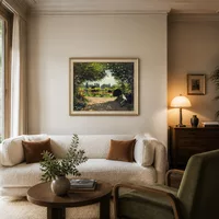 Adolphe Monet Lettura in giardino — Boutique hotel