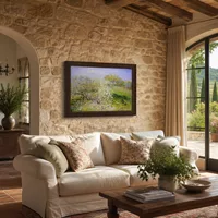 Meli in fiore — Villa italiana