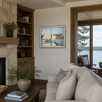 Boaters a Argenteuil — Casa sul lago