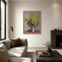 Mazzo di girasoli — Residenza contemporanea
