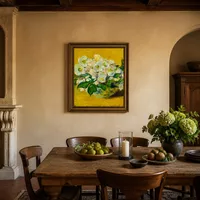 Rose di Natale — Villa italiana