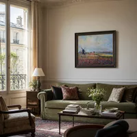 Campi di Fiori e Mulini a vento vicino a Leiden — Appartamento parigino