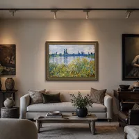 Fiori sulle rive della Senna vicino a Vétheuil — Casa del collezionista