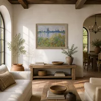 Fiori sulle rive della Senna vicino a Vétheuil — Casa mediterranea