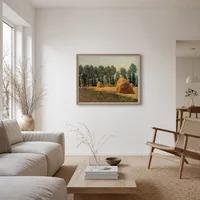 Mucchi di fieno a Giverny — Casa scandinava