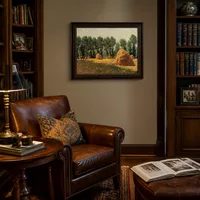 Mucchi di fieno a Giverny — Biblioteca classica