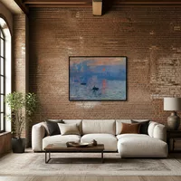 Impressione, sole nascente — Loft moderno