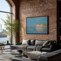 Bassa marea a Pourville 02 — Loft sul fiume