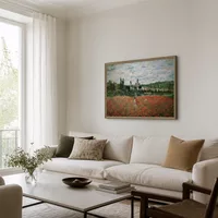 Campo di papaveri vicino a Vetheuil — Casa scandinava