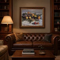 Natura morta con pere e uva — Biblioteca classica