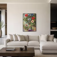 Stilll vita con anemoni — Galleria minimalista