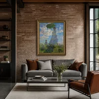 The Promenade, donna con l'ombrello — Loft moderno