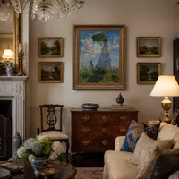 The Promenade, donna con l'ombrello — Casa del collezionista