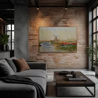 Campo di tulipano in Olanda — Loft moderno