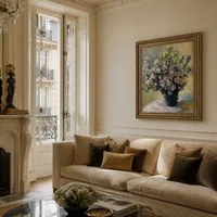 Vaso di fiori — Appartamento parigino