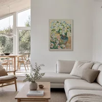 Azalee bianchi in una pentola — Casa scandinava