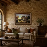 La Caccia al cinghiale — Villa italiana